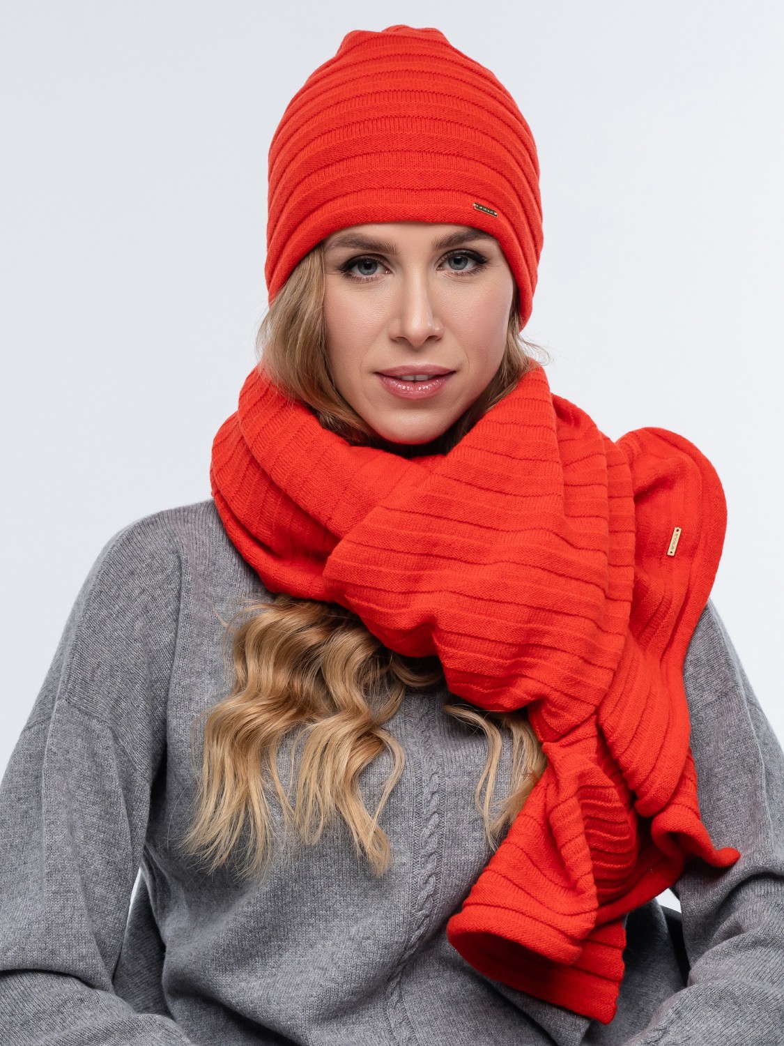 Шарф из кашемира и шерсти